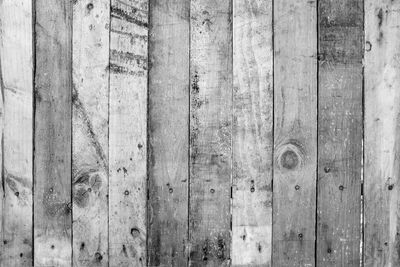 Full frame shot of old wooden wall