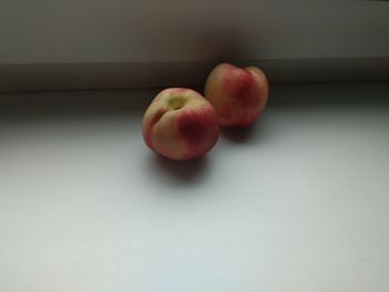 Close-up of apples on apple