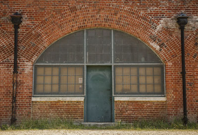 View of brick building