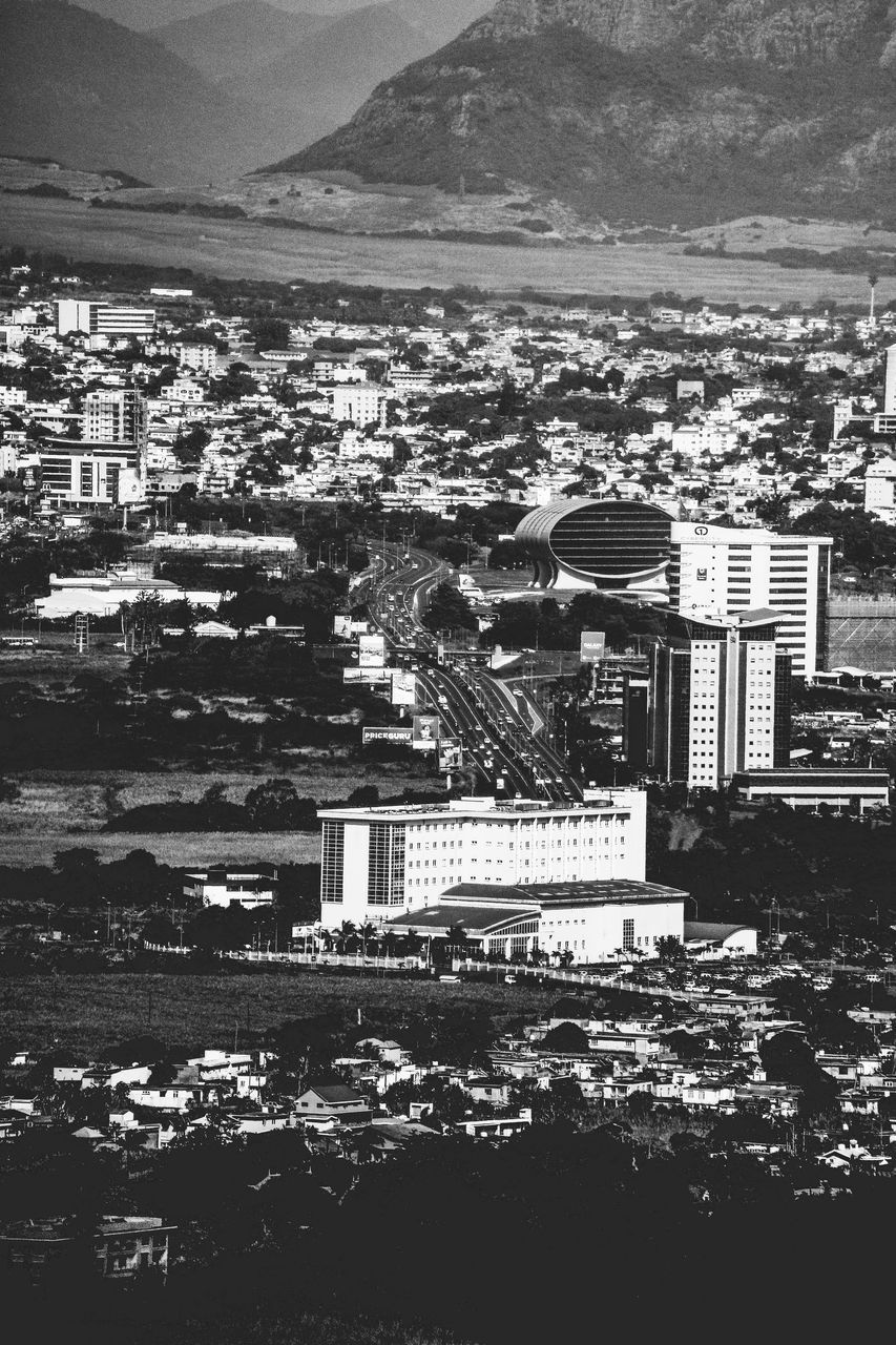 AERIAL VIEW OF CITYSCAPE