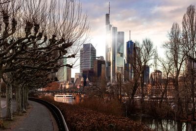 View of buildings in city