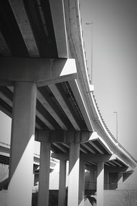 Low angle view of bridge