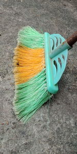 This old broom has been accompanying my little family long enough to clean every room of our house