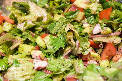 Close-up of salad