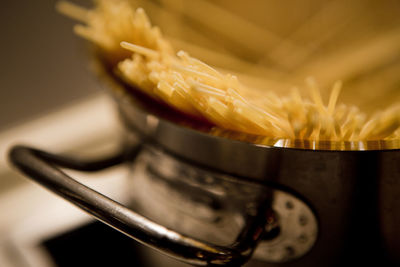 Close-up of food in container