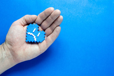 blue