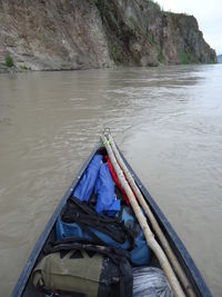 Boat in river