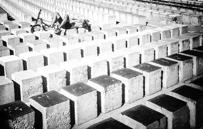 Full frame shot of tiled wall