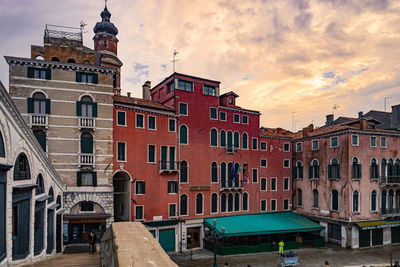 View of buildings in city