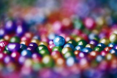 Close-up of colorful balls