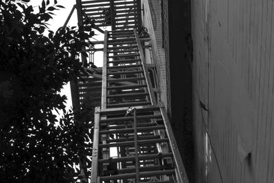 Low angle view of tall buildings against the sky