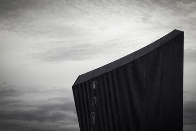 Low angle view of building against sky