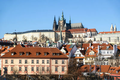 Buildings in city