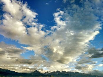 Low angle view of sky