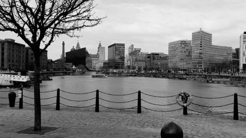 City at waterfront