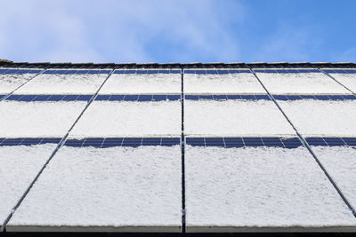 Low angle view of building against sky