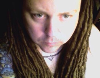 Close-up portrait of a serious young man