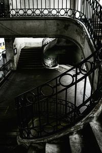 Close-up of staircase