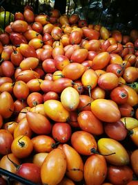 Close-up of fruits for sale in market