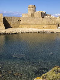View of fort against the sky