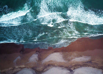 Scenic view of sea shore