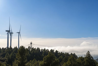 wind turbines