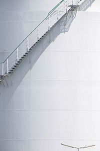 Low angle view of staircase on building