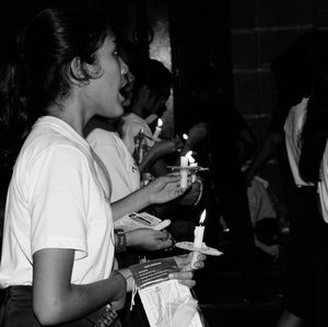 People playing music concert