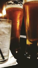 Close-up of drink on table