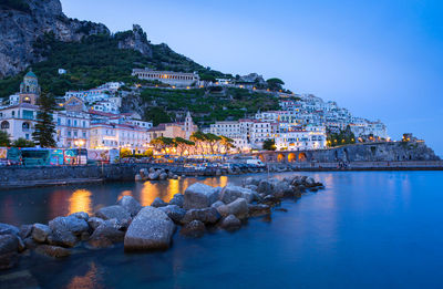 Amalfi by night