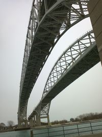 Low angle view of bridge