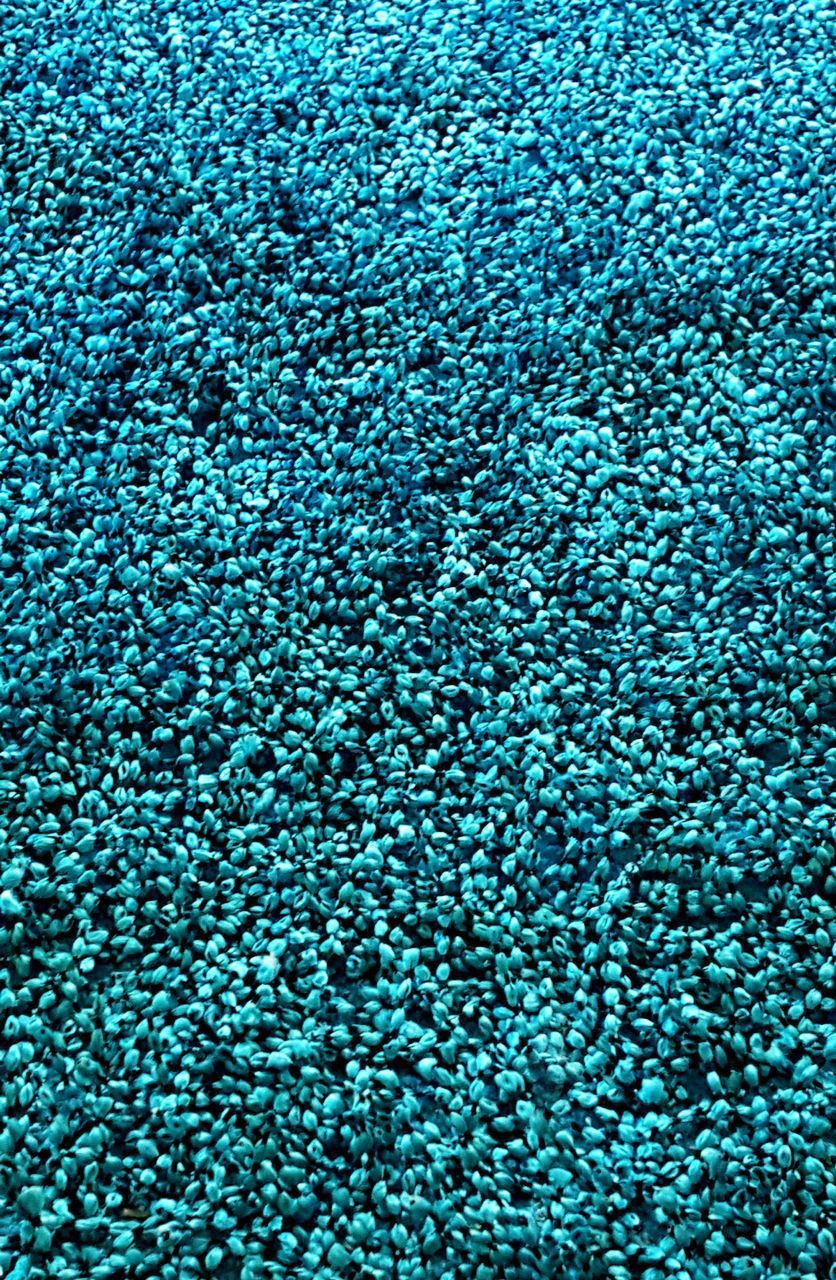 FULL FRAME SHOT OF BLUE TEXTURED SURFACE WITH SWIMMING POOL