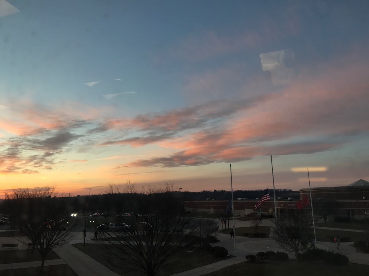 sky, sunset, cloud - sky, outdoors, no people, beauty in nature, nature, dramatic sky, tree, architecture, day