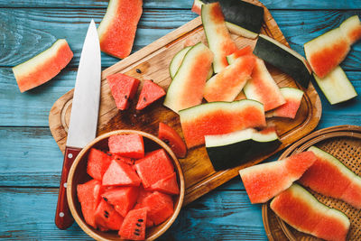 Fresh watermelon slice- healthy fruit