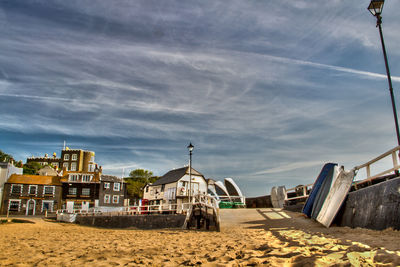 Beach against sky