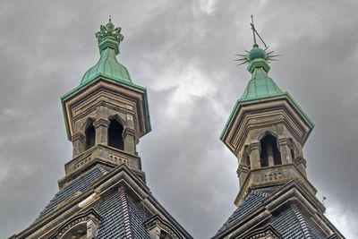 Low angle view of church