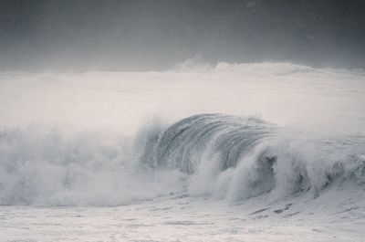 Sea waves in storm