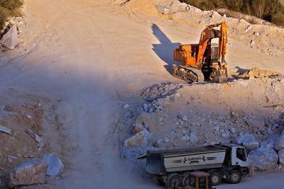 View of construction site