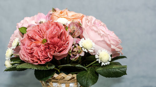 Close-up of rose bouquet
