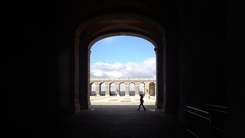 View of built structure against sky