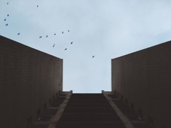 Low angle view of building against sky
