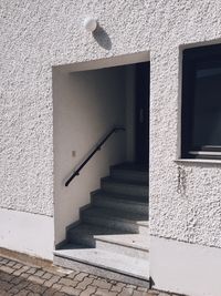 View of stairs