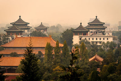 Buildings against sky