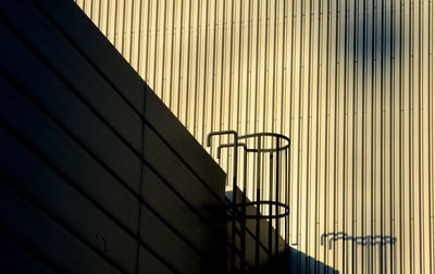 Low angle view of staircase in building