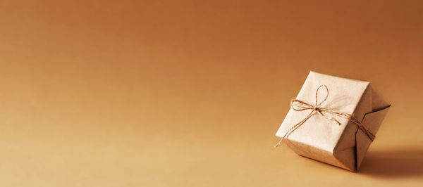 Close-up of traditional windmill against white background