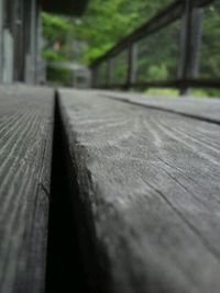 Close-up of wooden surface