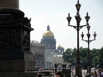 Palace square and saint isaacs cathedral