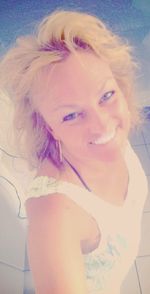 Portrait of young woman