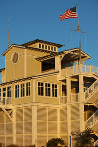 Low angle view of building against sky