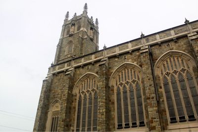 Low angle view of cathedral against sky